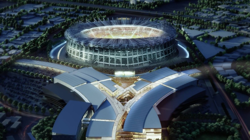 azteca estadio render